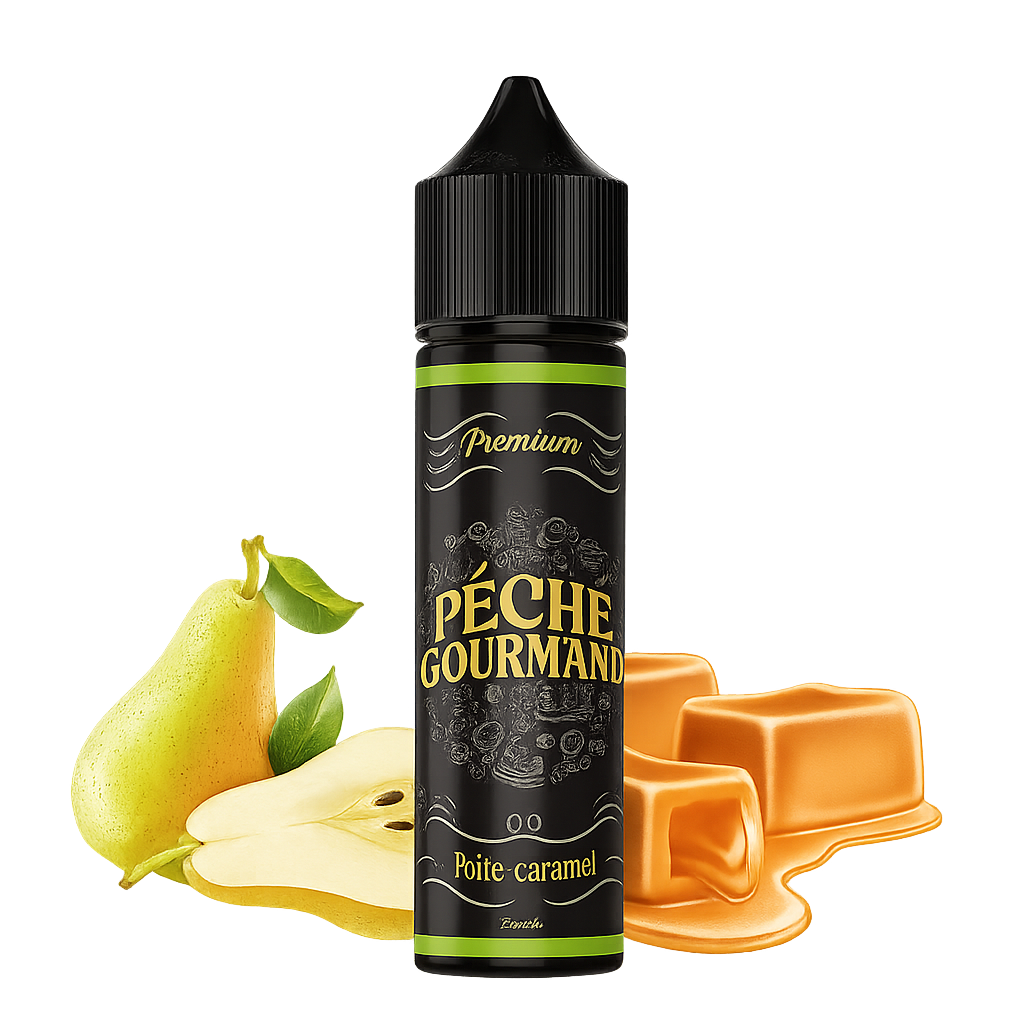 Poire Caramel 50ml Péché Gourmand - O'J Lab
