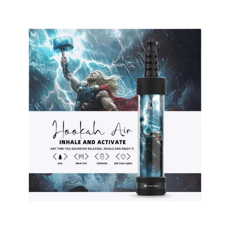 Hookah Air Fumytech Batterie intégrée 3200 mah