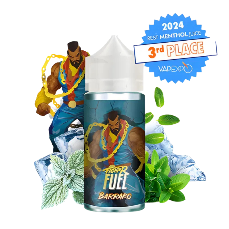 BARRAKO – 100 ML | MENTHE FRAÎCHE – FIGHTER FUEL