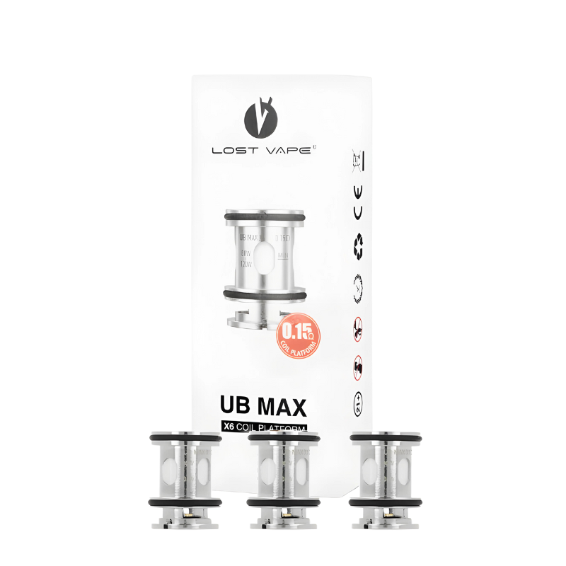 Résistances UB Max (x3) Lost Vape