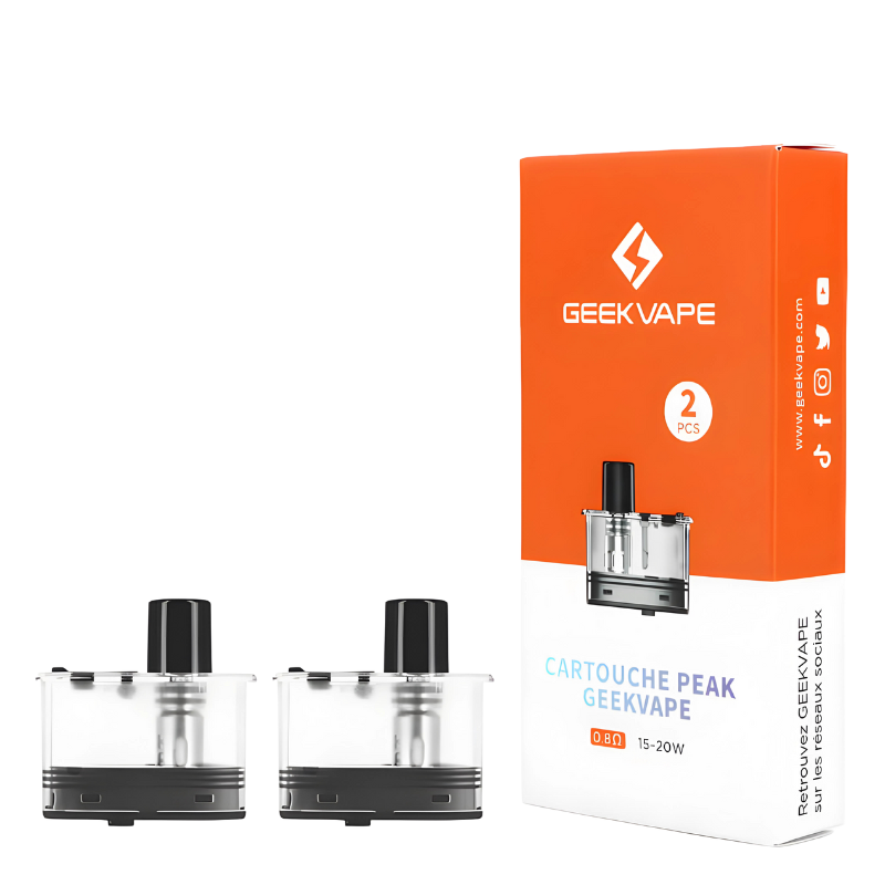 Cartouche Peak (x2) Geekvape