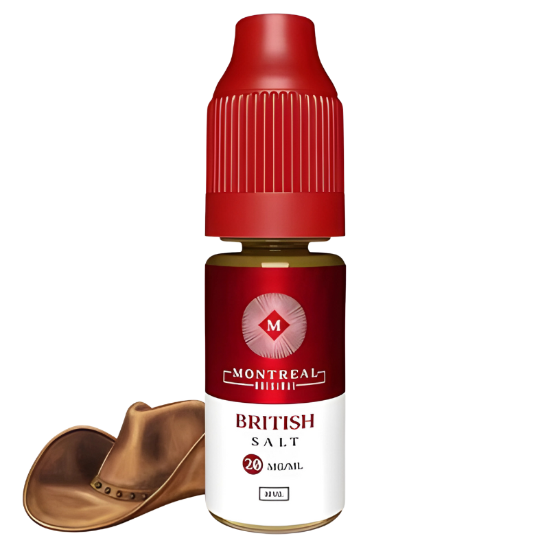 British Classic Nic Salt Montreal Original 10ml Classic Doux