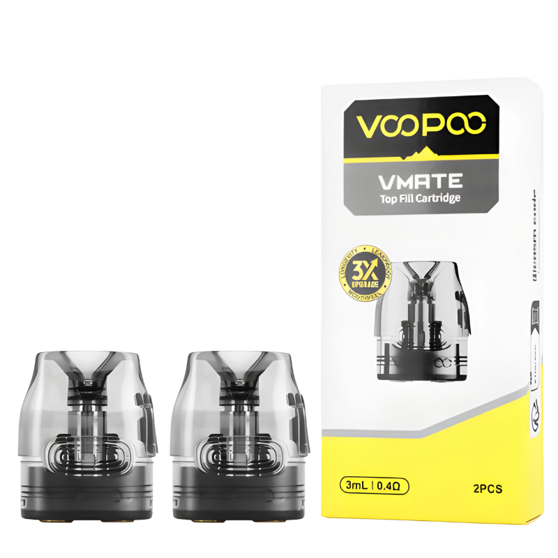 Cartouche Voopoo Vmate Top Fill 3 ml (x2)