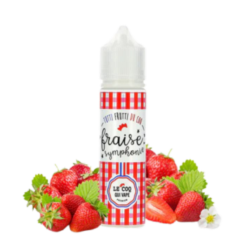 Fraise Symphonie 50ml Le Coq Qui Vape