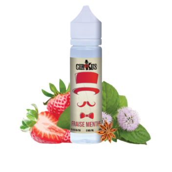Fraise Menthe Cirkus 50ml Fraise - Menthe - Eucalyptus - Anis
