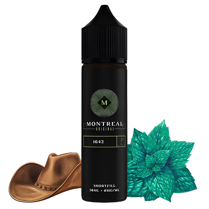 1642 Montreal Original 50ml Classic - Menthol LE SALOON DE LA VAPE 1642 Montreal Original 50ml Classic - Menthol LE SALOON DE LA VAPE