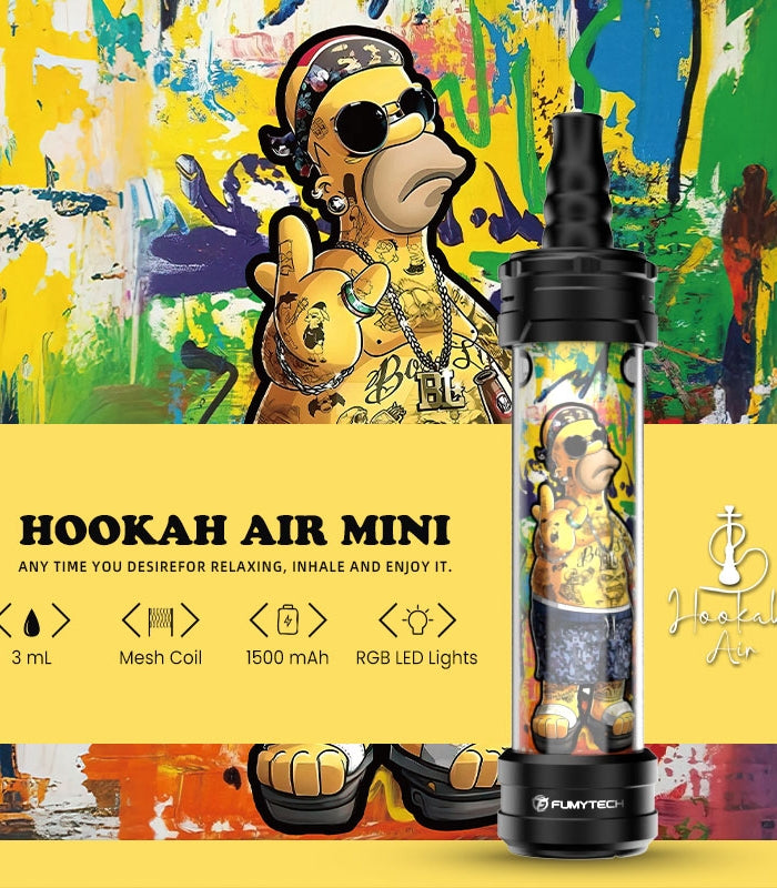 E-Chicha Portable Hookah Air Mini MTL/RDL 1500mAh Limited Edition - Fumytech
