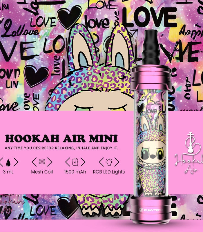 E-Chicha Portable Hookah Air Mini MTL/RDL 1500mAh Limited Edition - Fumytech